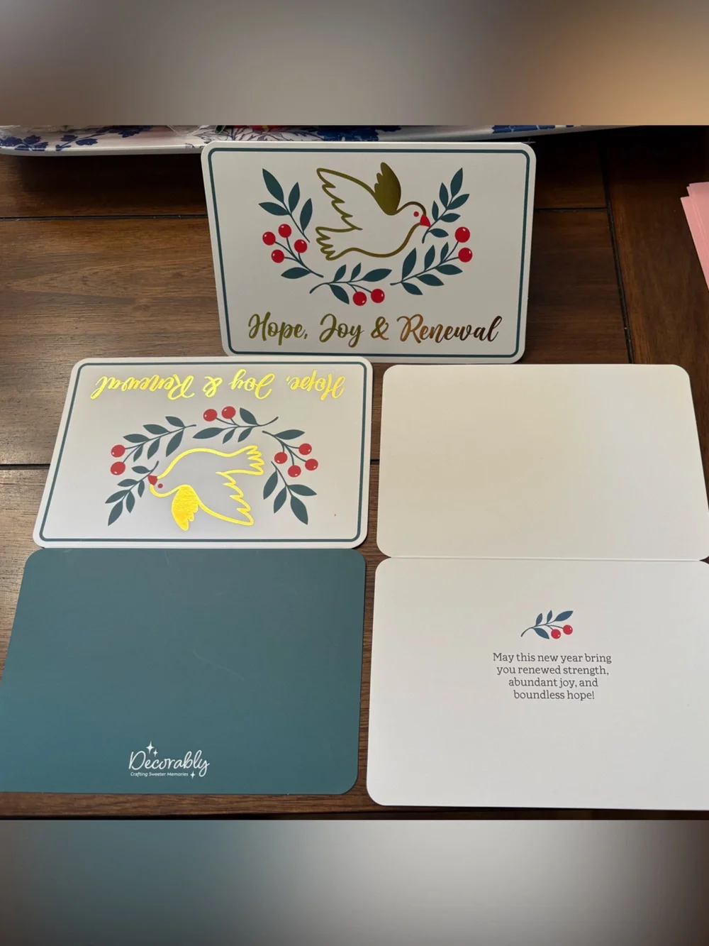 6 Rosh Hashanah Greeting Cards